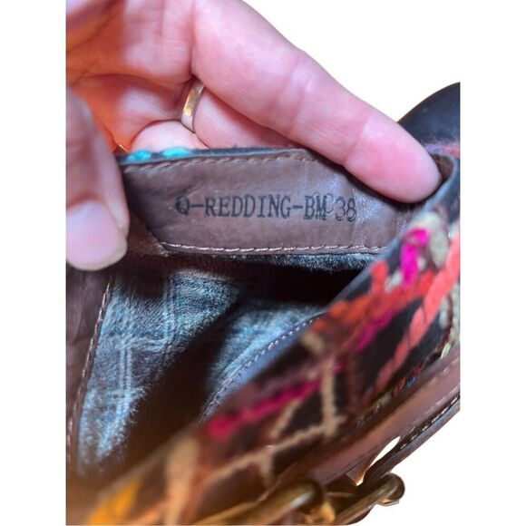 Spring Step L'Artiste Women's Redding Boot SZ 38/8 Block Heel Brown/ Tan NWOB - Picture 9 of 12